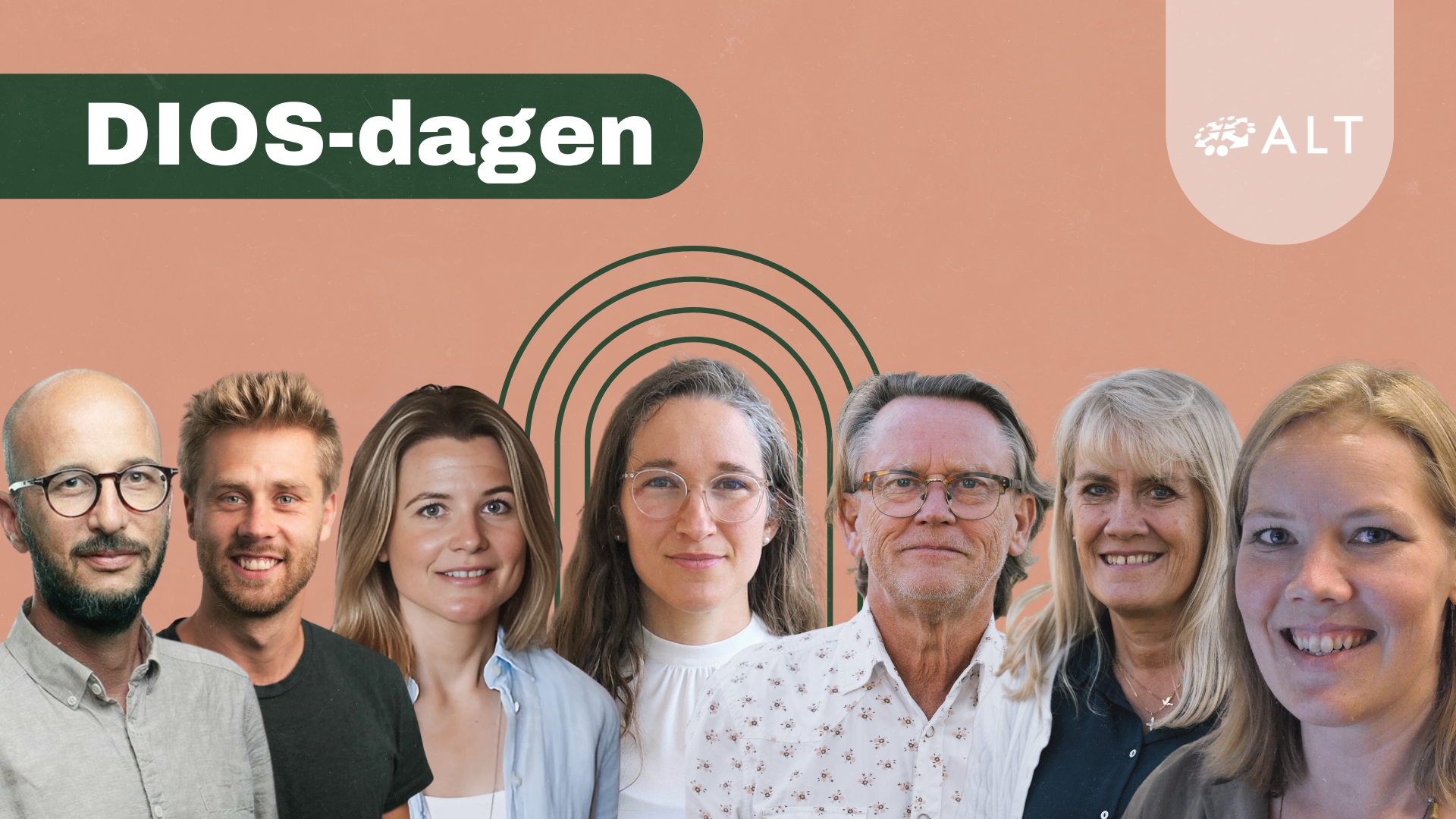 Från vänster: Fredrik Wenell, Jonathan Ekros, Linnéa Lundgren, Laila Naraghi, Ulrik Josefsson, Ulrica Heidari, Emma Henriksson